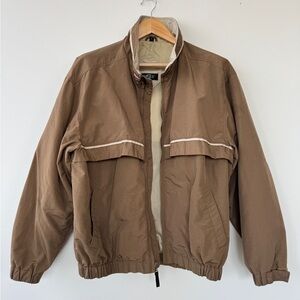 Vintage Brown Nylon Jacket